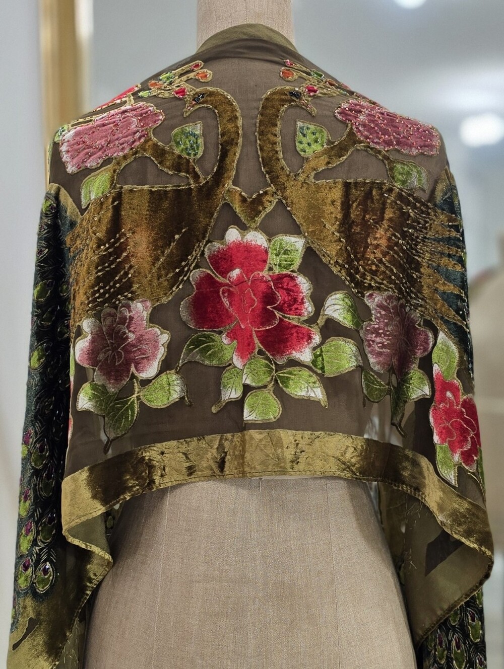 Peacock Scarf